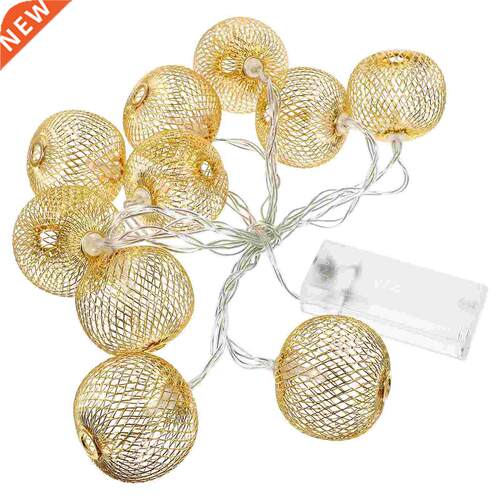 1pc Iron Craft Lantern Shaped Lamp Ornament Christmas Light