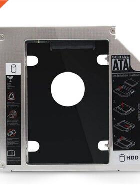Aluminum Alloy&Plastic 9.5/12.7mm 2nd HDD Caddy SATA