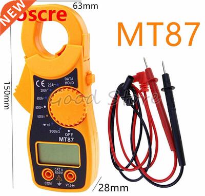 Orange MT87 Digital Clamp Multimeter Amper Clamp Meter Test