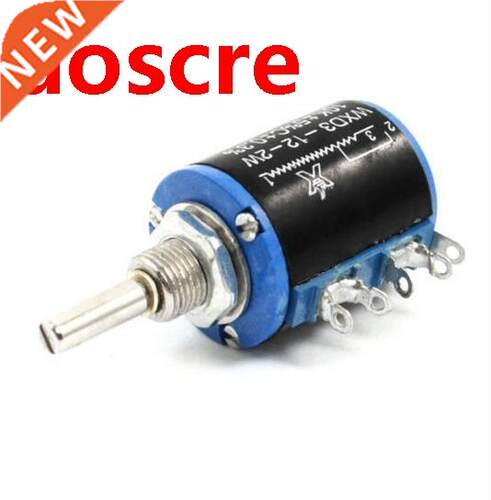 WXD-12 10K Ohm 2W Rotary Wirewound Multiturn Taper Pot Pote