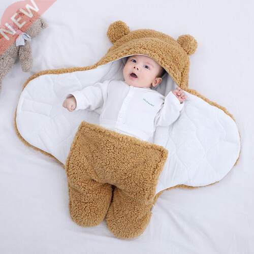 Soft Newborn Baby Wrap Blankets Baby Sleeping Bag Envelope F