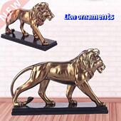 Lion Animal Resin Home Model Sculpture African