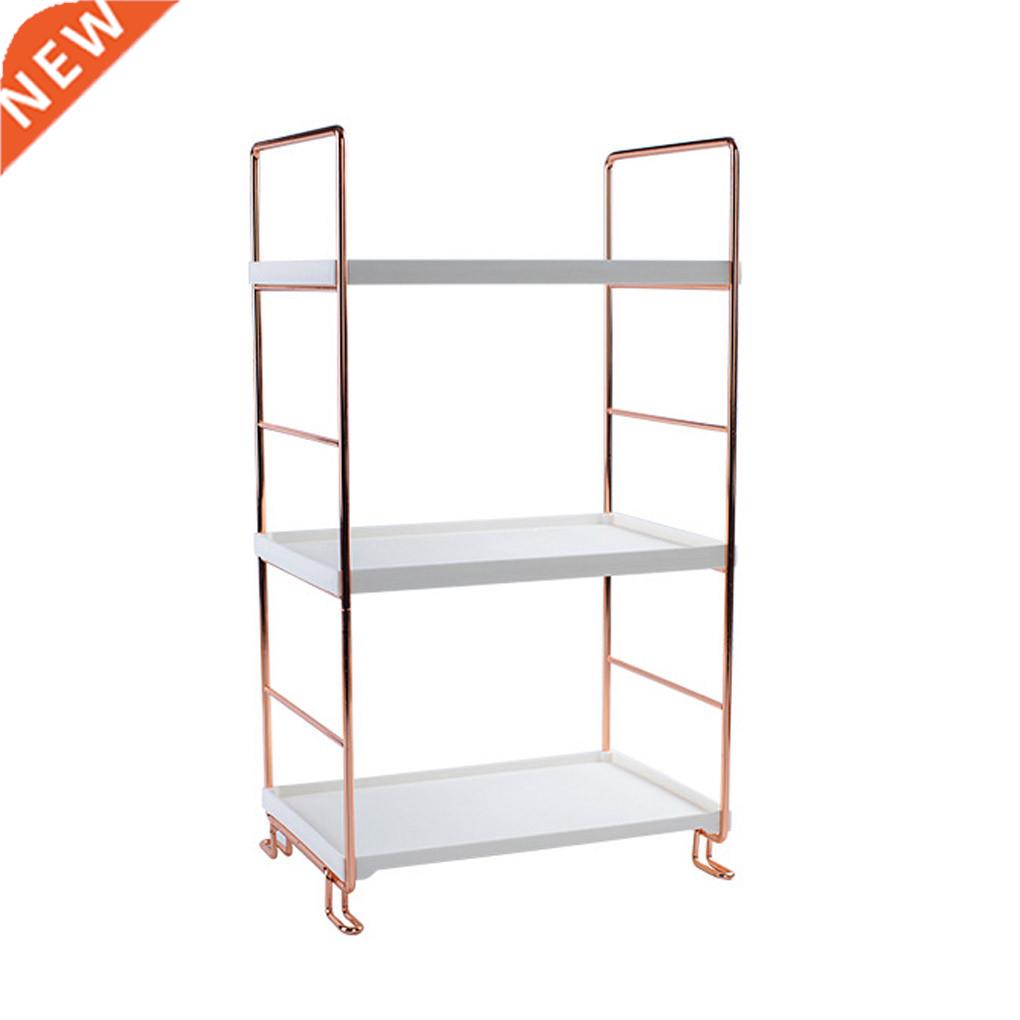 Bathroom Organizer Shelf Plastic Storage Rack Adjustable