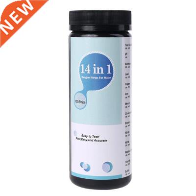 100PCS Upgrade 14 IN 1 Drinking Water Test Strips pH Hardnes