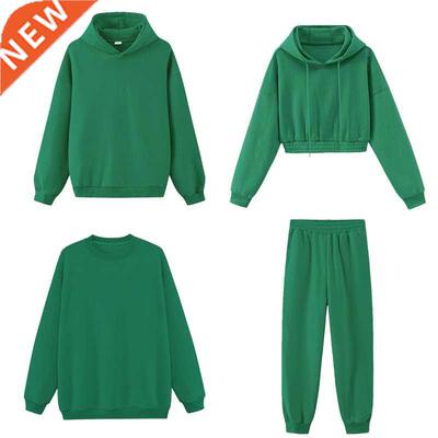 2021 Autumn Winter women fashion long sleeve Fleece Hooded S