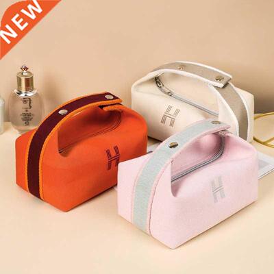 ins Simple Waterproof Makeup Pouch  fall New Cosmeti