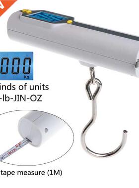 50Kg 10g Mini LCD Luggage Scales Scale Travel Bag hanging Ho