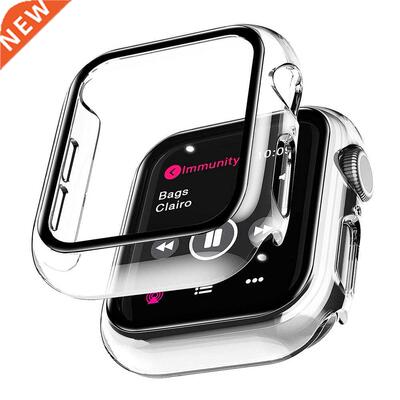 3pcs Slim Watch Protective Cover Tempered Glass Film for App