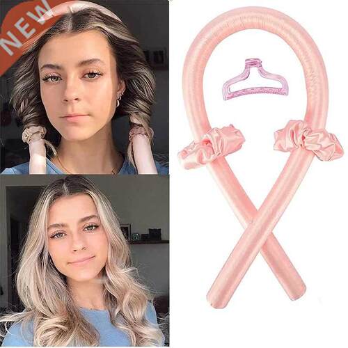 Heatless Curling Rod Headband Lazy Curler Headband Make Hair