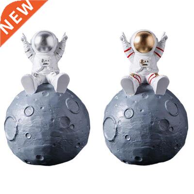 Decorative Astronaut & Planet Coin Bank Ornaments Modern