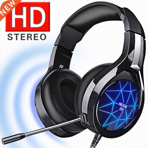 Gaming Headset Headphones Surround Sound Stereo Game Earphon
