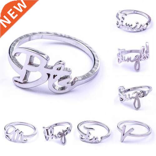 2021 Korea BTS-009 Bangtan-boys Suga Letter Ring Men Women F