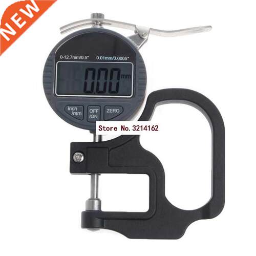 0-12.7mm Electronic Micrometer Thickness Meter Gauge 0.01mm