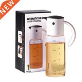 Dispenser Oil Leakproof Condiment With Drip Container Free