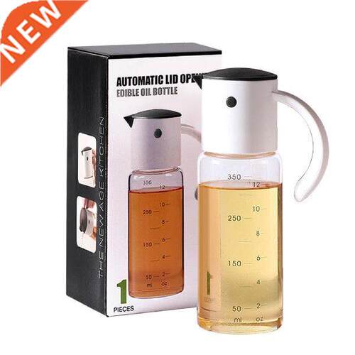 Drip Free Oil Dispenser Leakproof Condiment Container With