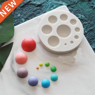 Reusable Hemisphere Pearl Ball Silicone Cake Mould Soap