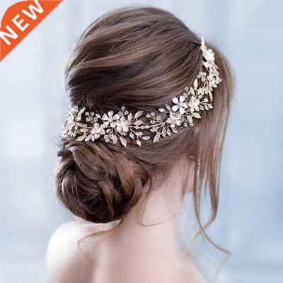 rendy Bridal Flower Hair Jewellery Crystal Rhinestone Handma