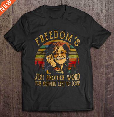 Men Funny T Shirt Fashion Tshirt Freedom's Just An Word