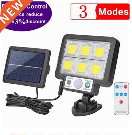 LED Split Solar Wall Light Outdoors Waterproof Motion Sensor