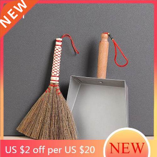 Small Baby Kitchen Broom Wooden Set Pet Hair Lobby Children