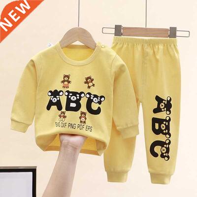 New Autumn Wear Children	s Clothing Sets Toddler Baby
