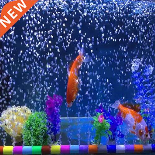Colorful Aquarium Air Stone Bubble Stones Oxygen Pump Fish