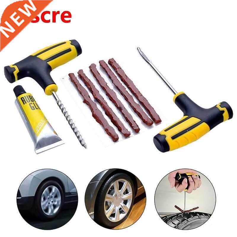 3 Set Car Tire Repair Tools Tire Repair Kit Rivet Tool Set C