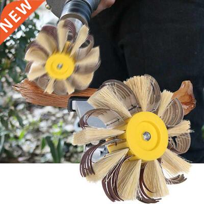 Shaft Mounted Sisal Emery Cloth Bristle Grinding Buffing Bru