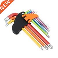 Hex Key Wrench Set, 9 Pcs Hex Key Set Tools With Ball End,