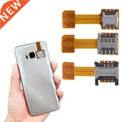 Hybrid Double Dual SIM Cd Micro SD Adapter for Android Pho