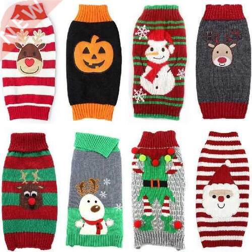 Christmas Pet Dog Clothes For Small Large Dogs Xmas Puppy