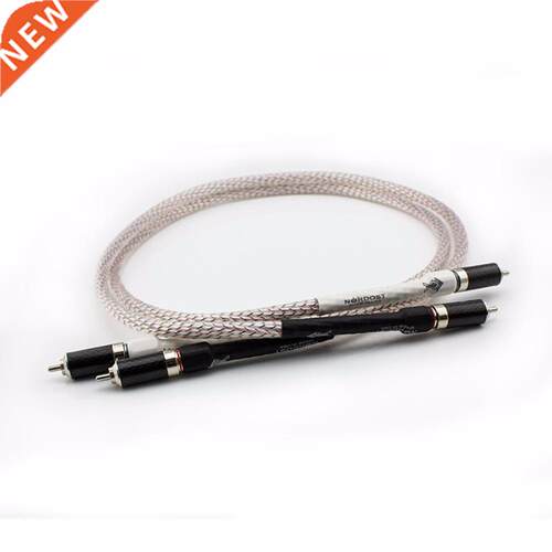 Yter Pair Valhalla Silver-Alloy Audio RCA Interconnect Cable