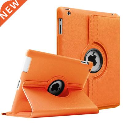 For iPad 2 iPad  iPad 4 Case 60 Degree Rotation PU Leather