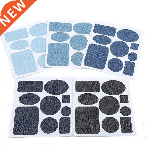 Self-adhesive Denim Patches for Clothes  Stripes Iron on