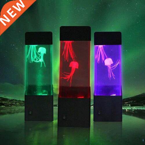 LED Jellyfish Lamp Fish Night Lamp With Color Changing