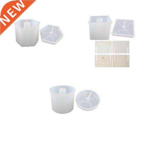 Light Resin Mold Set Lamp Base Craft Silicone Ornaments