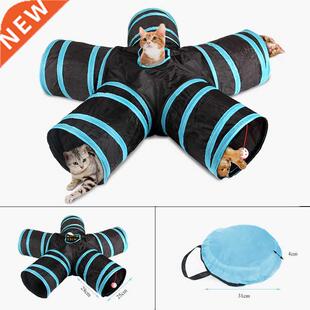 5/4/3Holes Pet Cat Tunnel Funny Toys for cats Foldable Cat T