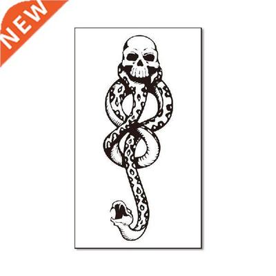 5PCS Death Eaters Dark Mark Make Up Tattoos Stickers