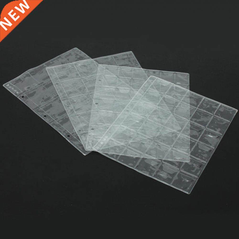 20/30/42 pockets clear ring coin holder album badge per