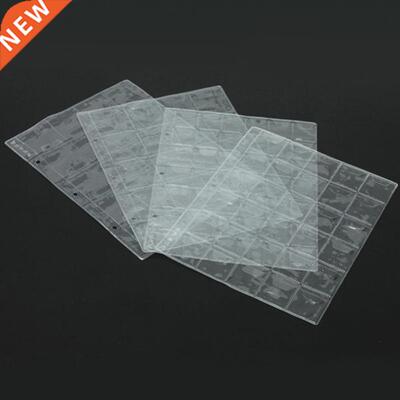 20/30/42 Pockets Clear Ring Coin Holder Album Badge Per