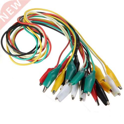10pcs 50cm Alligator Clips Doubl e-ended Clips Crocodile Cab