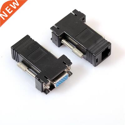 D VGA Extender Male Female to LAN RJ45 CAT5 CAT6 Network Ca
