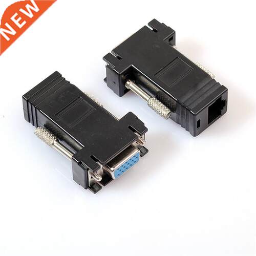 D VGA Extender Male Female to LAN RJ45 CAT5 CAT6 Network Ca