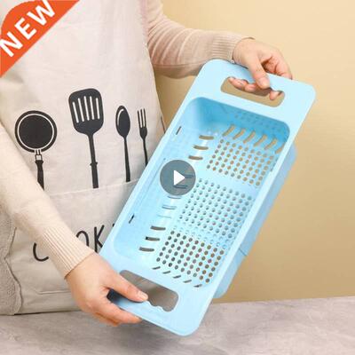 Kitchen Expandable Sink Strainer Drain Vegetable Fruit