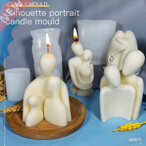 Silicone Candle Mould Aromatherapy Candle Mold DIY Handmade
