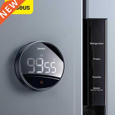 Magnetic Kitchen Timer Countdown Stopwatch Manual Rotation
