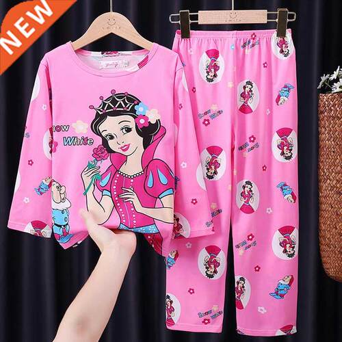 New Boys Pajamas Spiderman Elsa Kid Infantil Pyjama Girl Sle