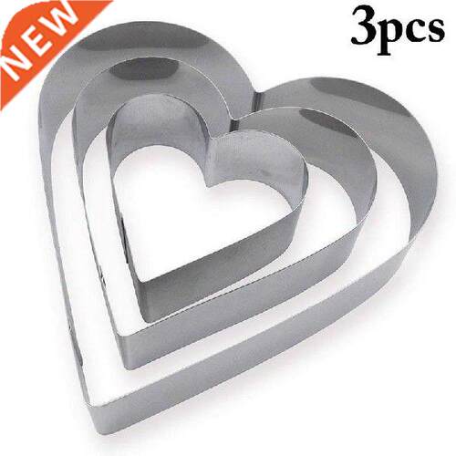 pcs Metal Cookie Cutter Mold for BakingSquare Heart Cake