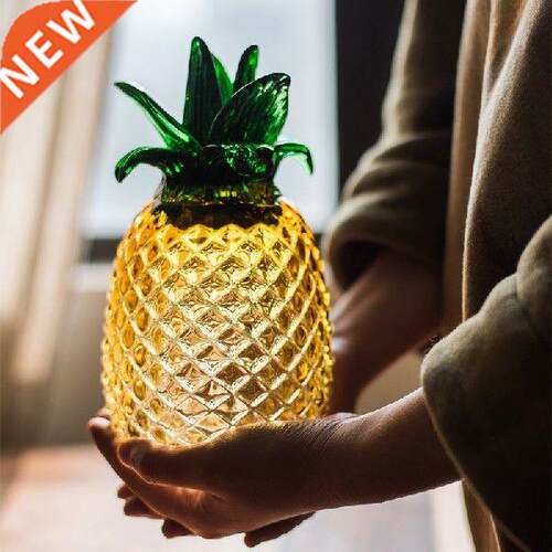 Glass Pineapple Pineapple Hand-Blown Drawing Crafts