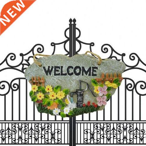 Cute Garden Welcome Sign Welcome to My Garden Door Sign